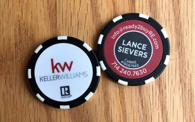 Stick Around with Magnetic Poker Chip Business Cards: A Game-Changer in Business Marketing